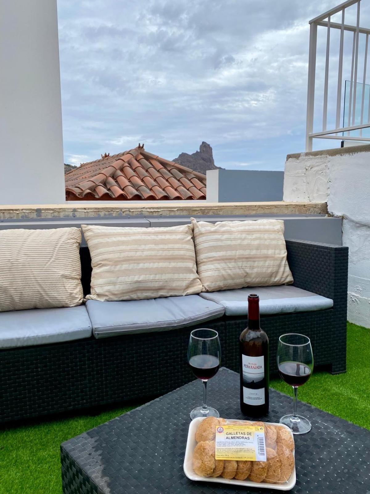 Apartamento Mirador Del Almendro Tejeda Kültér fotó